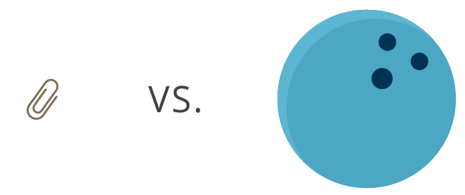 paperclip-vs-bowlingball