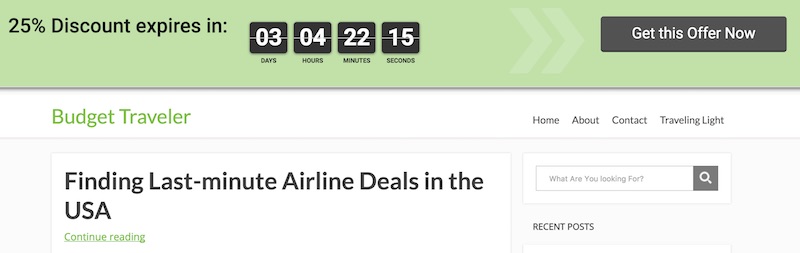 Scarcity marketing in use Scarcity marketing in use