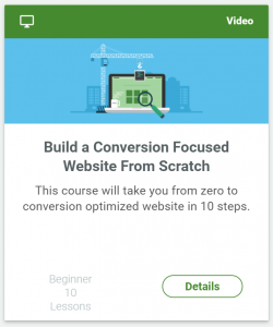 Conversion focused website Conversion focused website