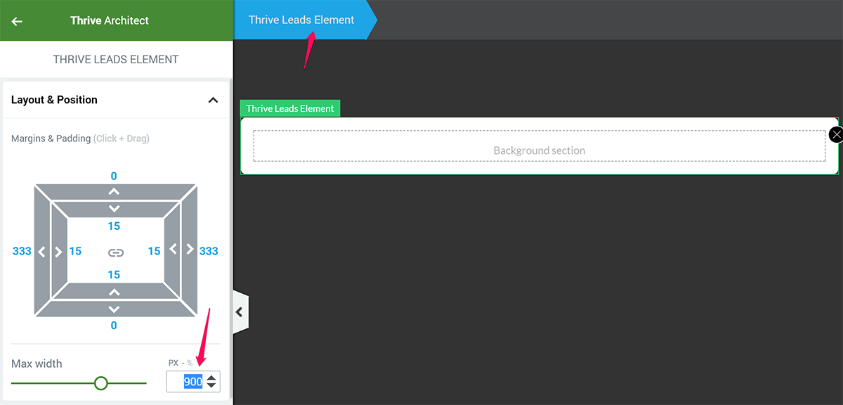 Changing the width of a lightbox lightbox width