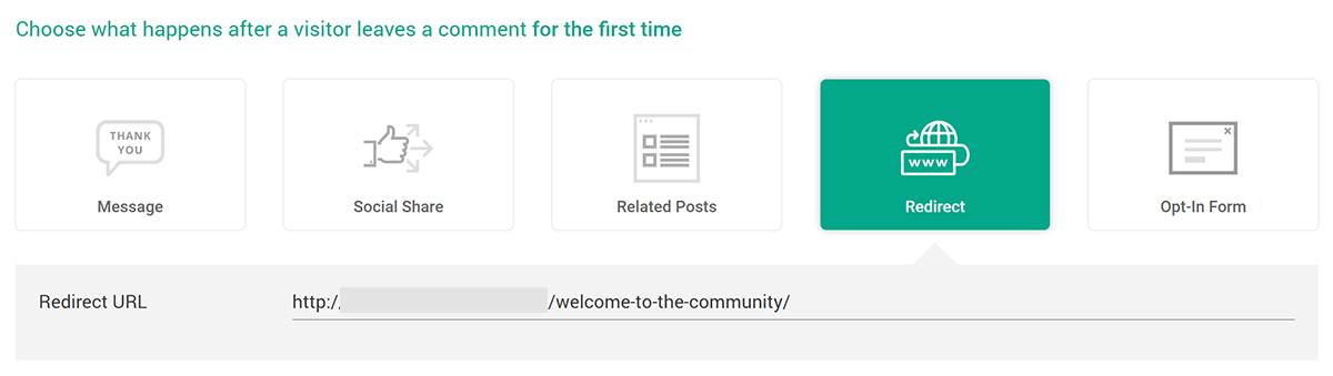 redirect URL Thrive Comments redirect URL Thrive Comments