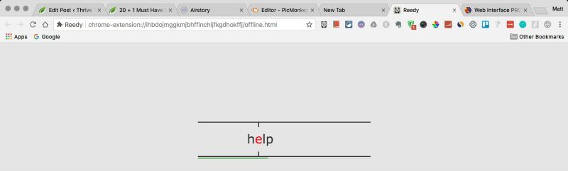 Reedy Chrome extension Reedy chrome extensions