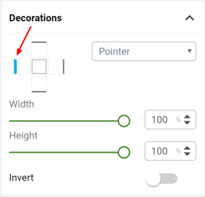 Pointer decoration (1)