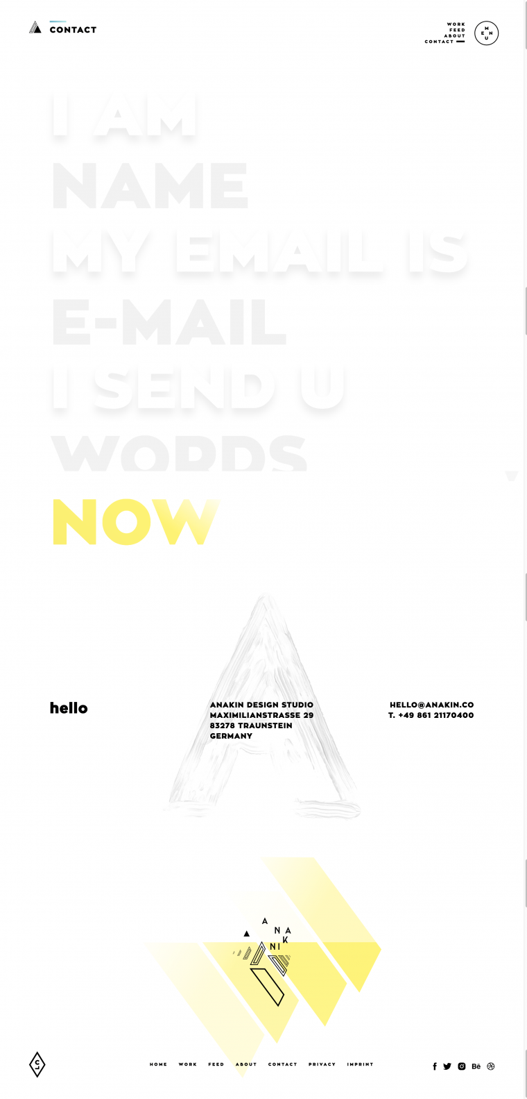 ANAKIN Contact Page