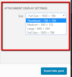 Use Correct Size of Image