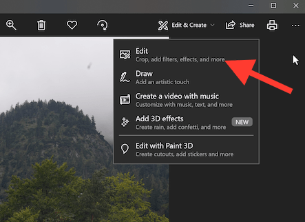 Crop feature in Windows Crop feature in Windows
