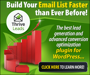 Thrive Leads WordPress Plugin