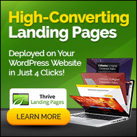 Thrive Landing Pages for WordPress - review and discount