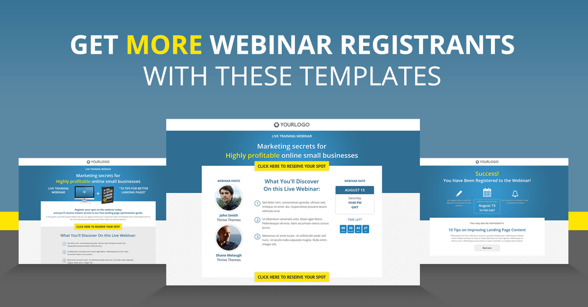 Templates for Creating the Perfect Webinar Funnel