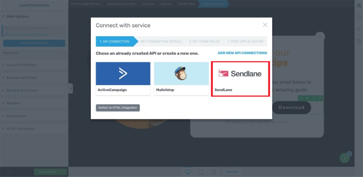 SendLane-Choose-API-kraked