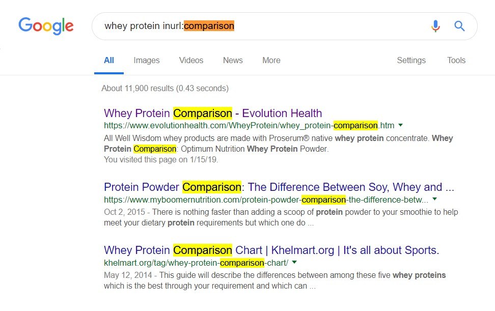 inurl comparison search example inurl comparison search example