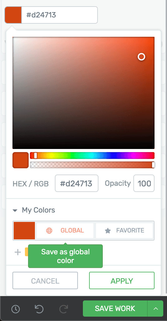 Global Color Picker