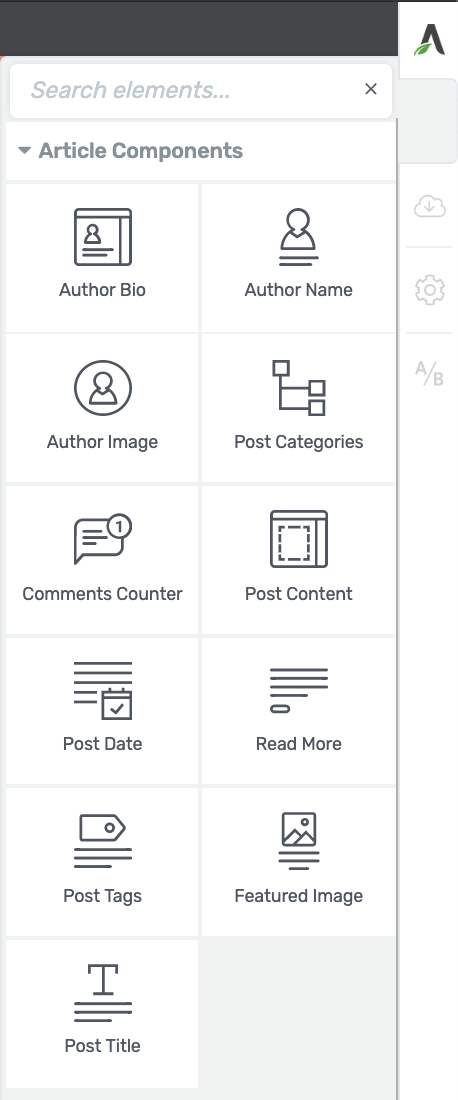 New Elements for Post List