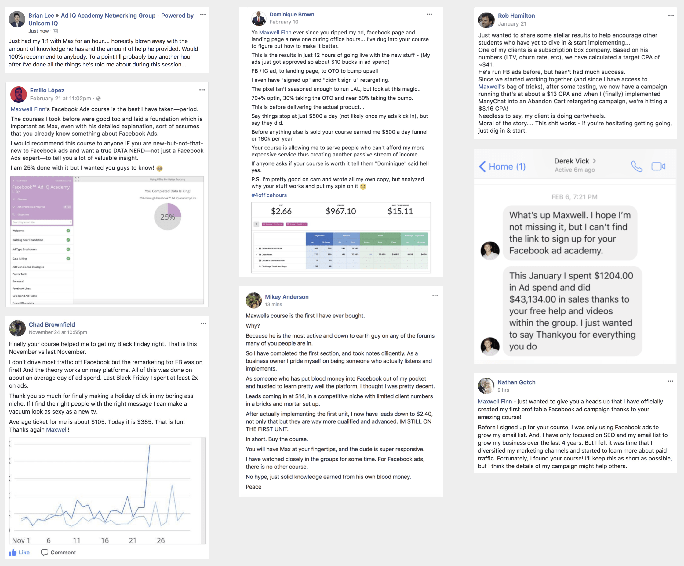 Paid Traffic Training Social Proof-min