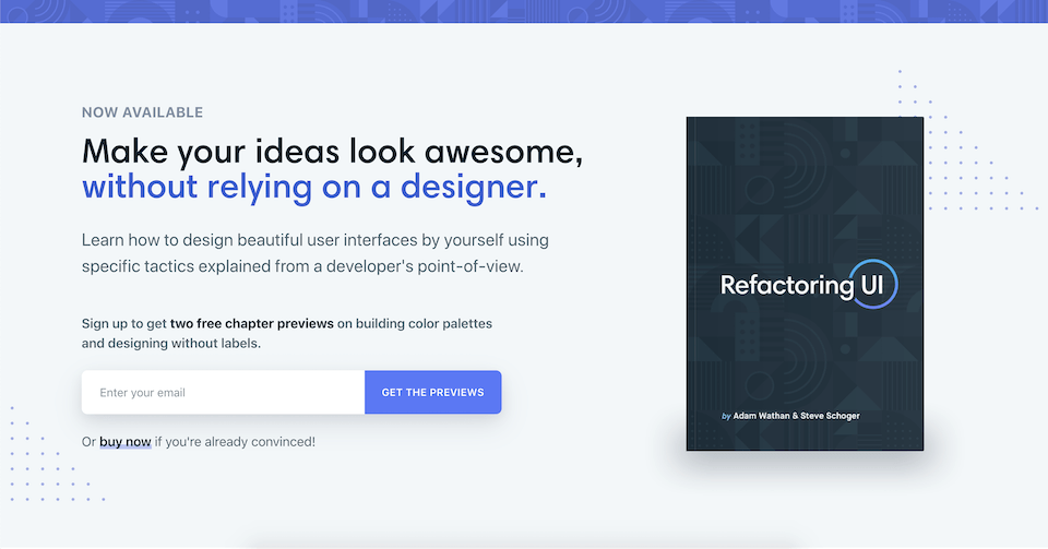 Refactory above fold