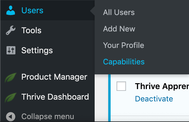 Edit Capabilities