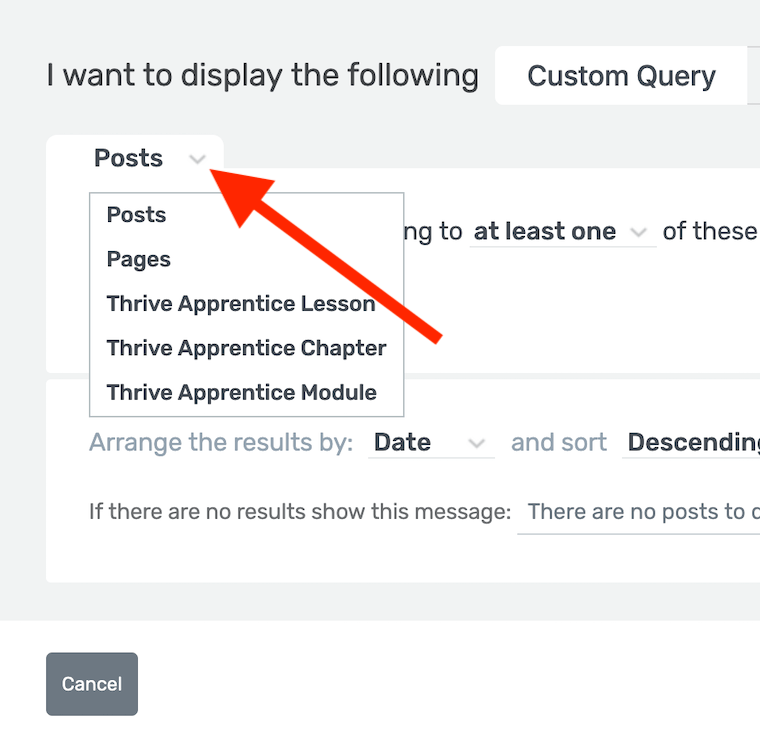 Post or Pages