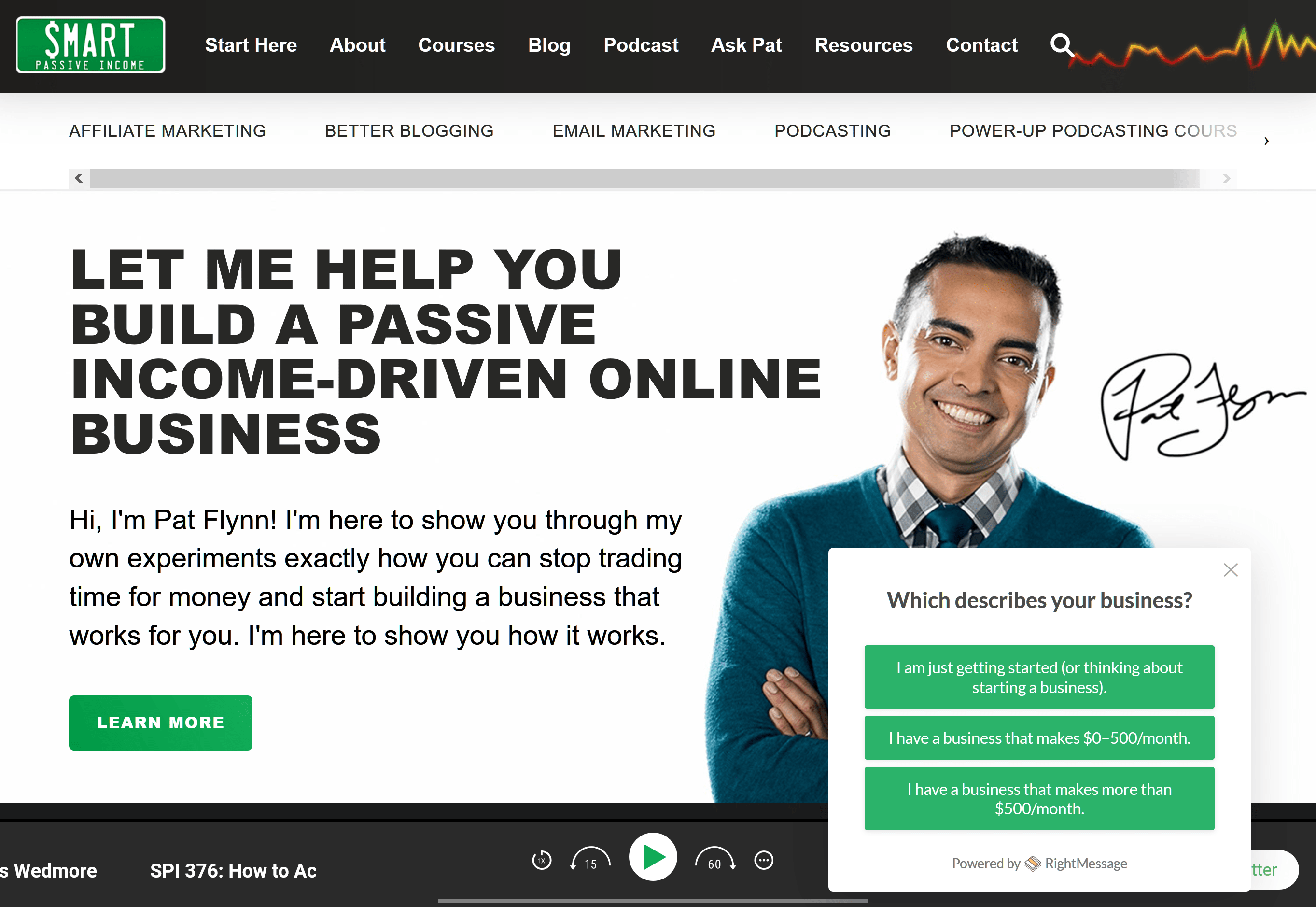 Smart Passive Income 1 & 2 Website & Quiz Slide In-min