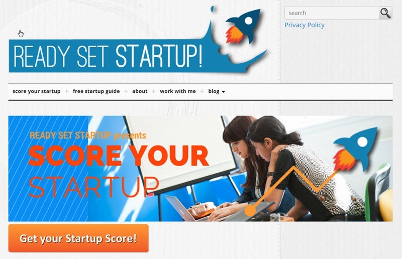 readysetstartup Website grader opt-in