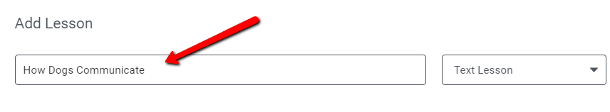 name
