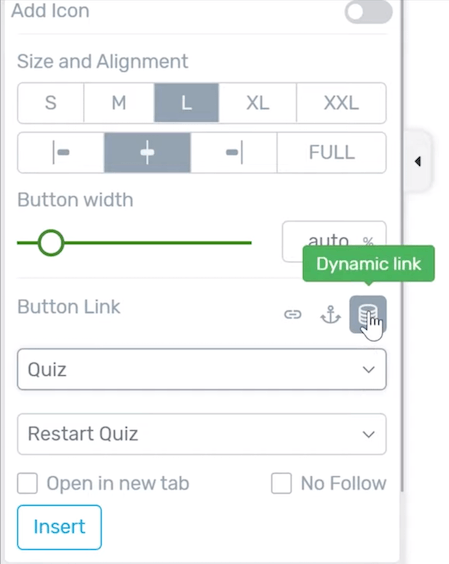 Quiz Dynamic Links