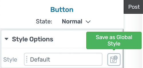 Save Button as Global