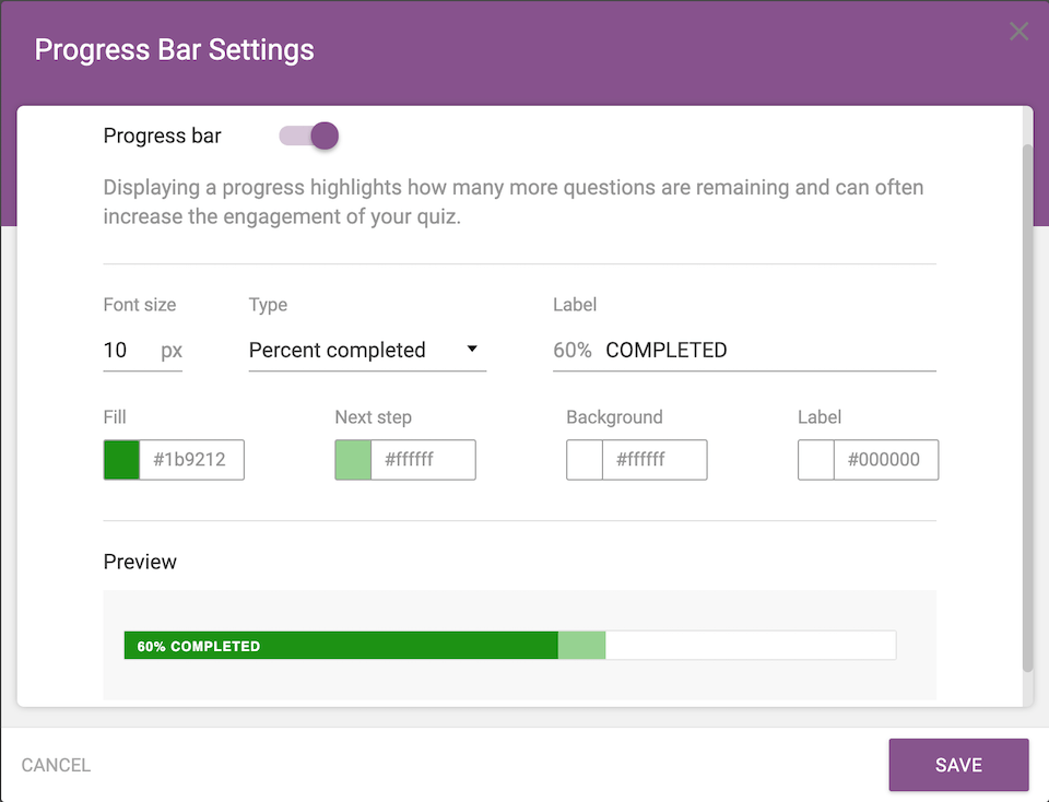 TQB Progress Bar