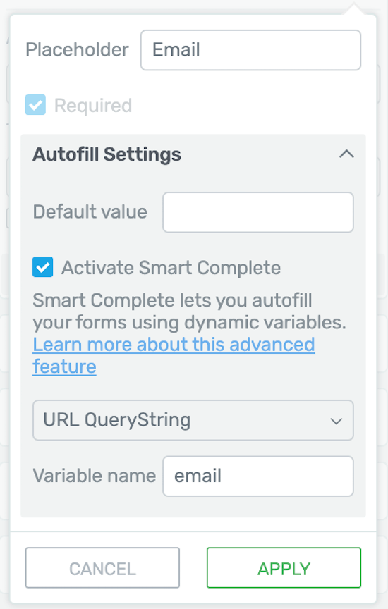 URL Query String