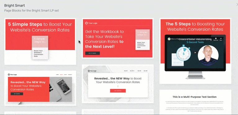 Page Blocks