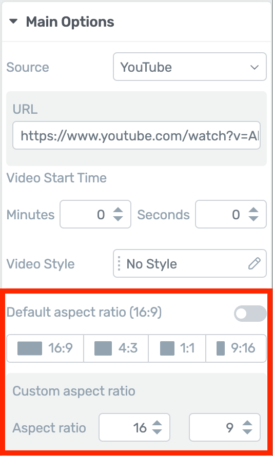 Aspect Video