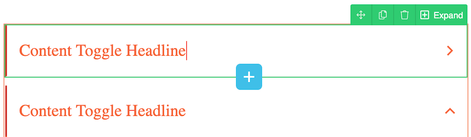 Toggle Editing