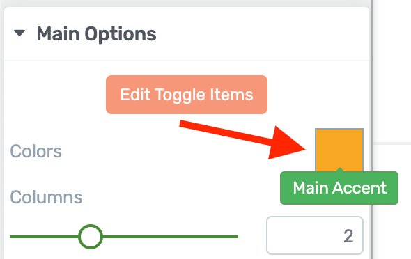 Toggle Smart Colors