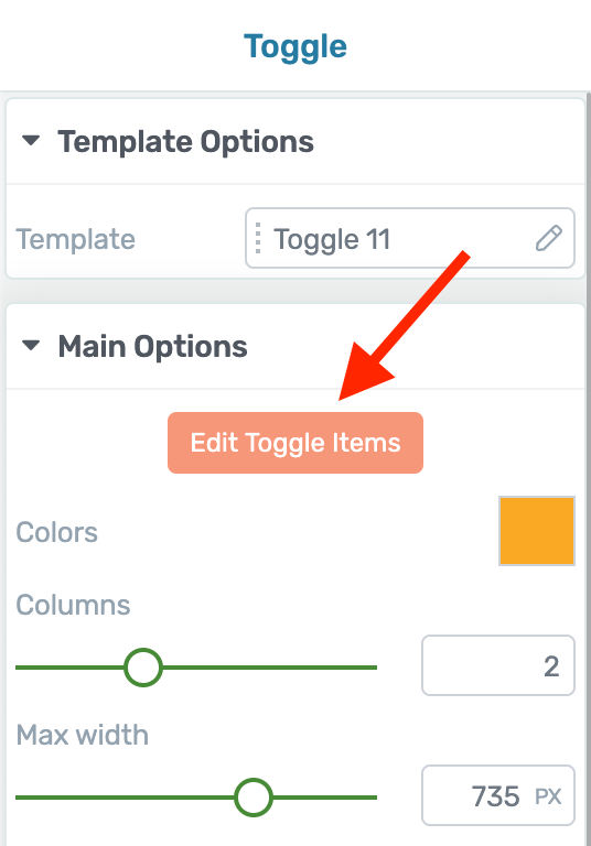 Toggle Edit Mode