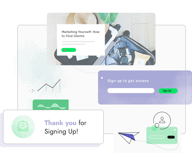 Create leads and make sales